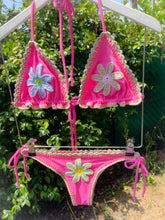 Charger l&#39;image dans la galerie, Bikini fleurs rose