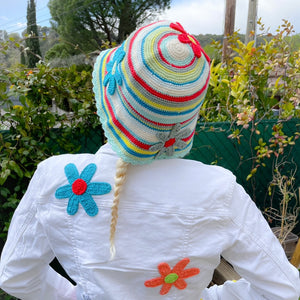 Bonnet multicolore