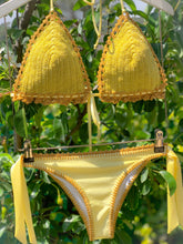 Charger l&#39;image dans la galerie, Bikini jaune crochet